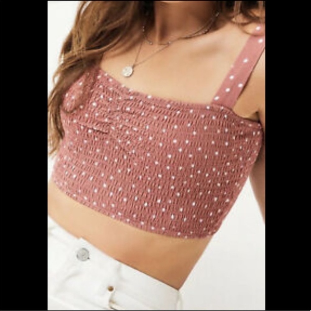 Pacsun Lottie Moss Polka Dot Top